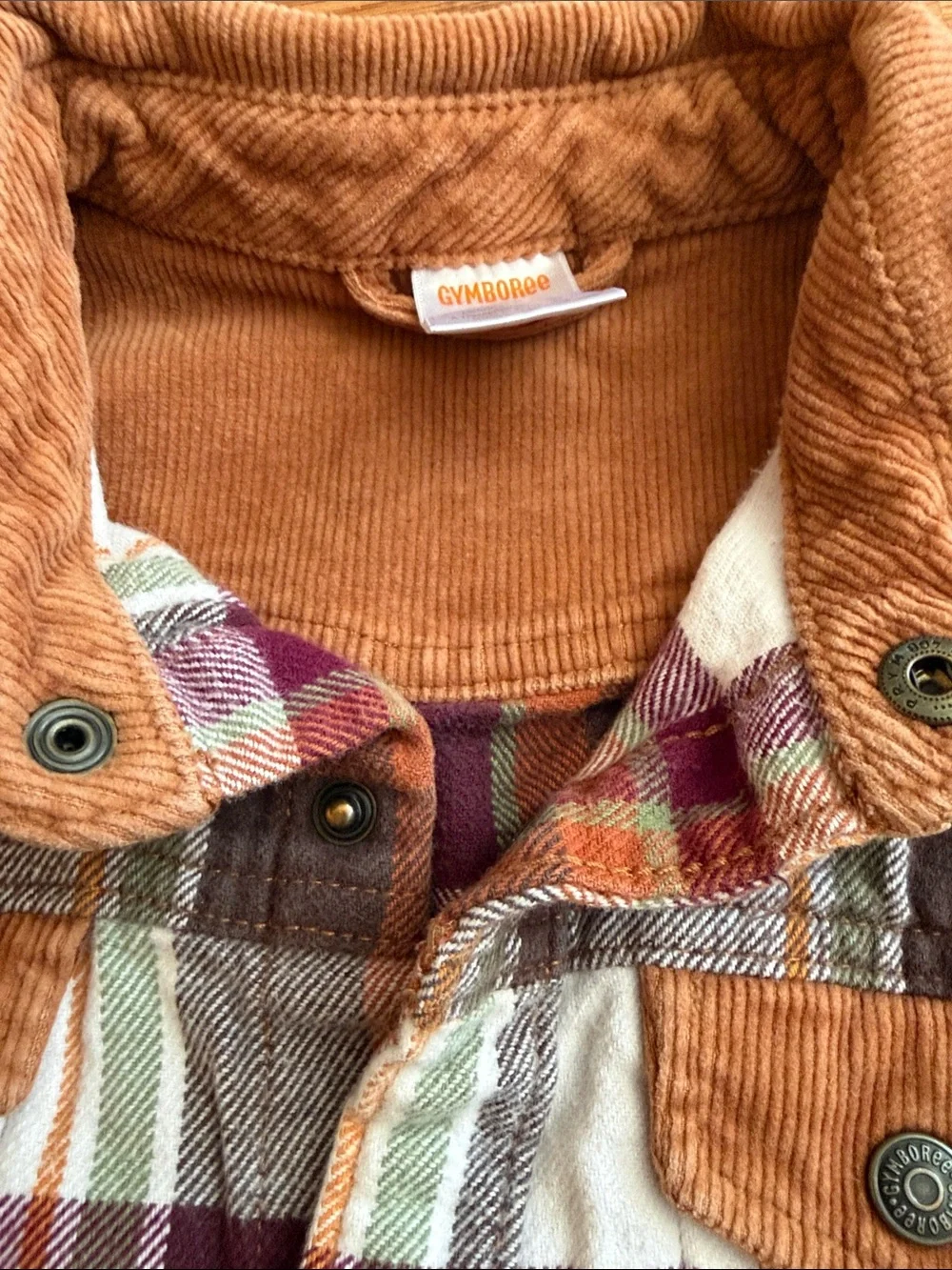 Gymboree Corduroy Jacket in Warm Rust
